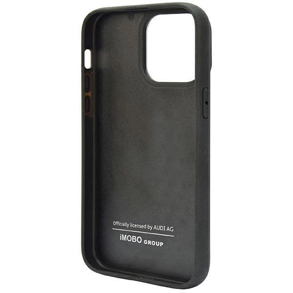 Dėklas Apple iPhone 14 Pro Max Audi Carbon Fiber Stripe (AUS-TPUPCIP14PM-R8/D1-BK) juodos spalvos