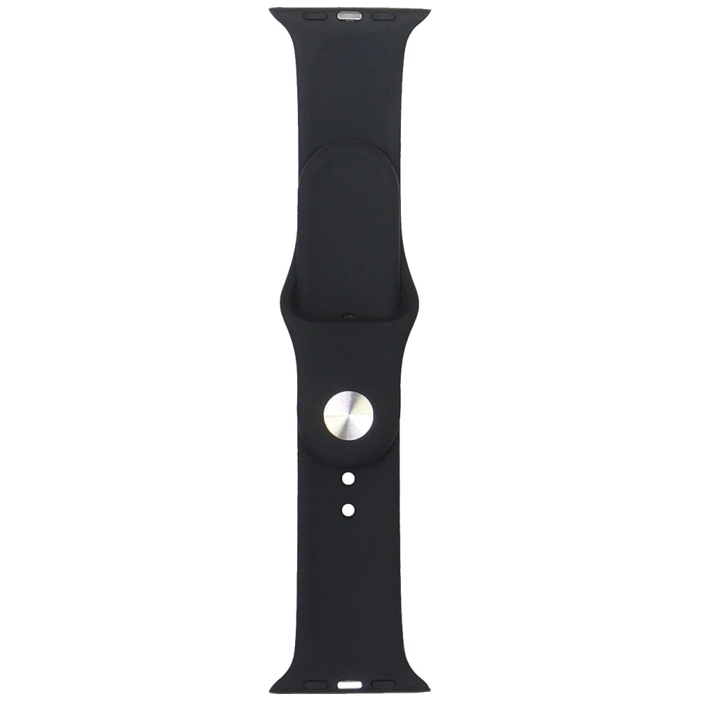 apyrankė Audi Geometric Pattern Silicone Watch apyrankė for Apple Watch 44/45/46/49mm juodos spalvos