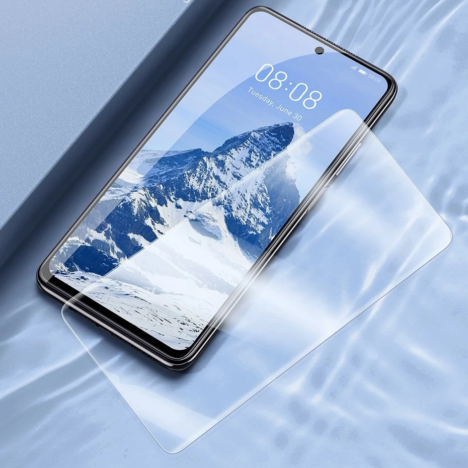 Baseus 2x viso ekrano apsauginė plėvelė 0,15 mm, skirta Xiaomi Redmi K40 / K40 Pro / Poco F3 skaidrus (SGMIK40-02)
