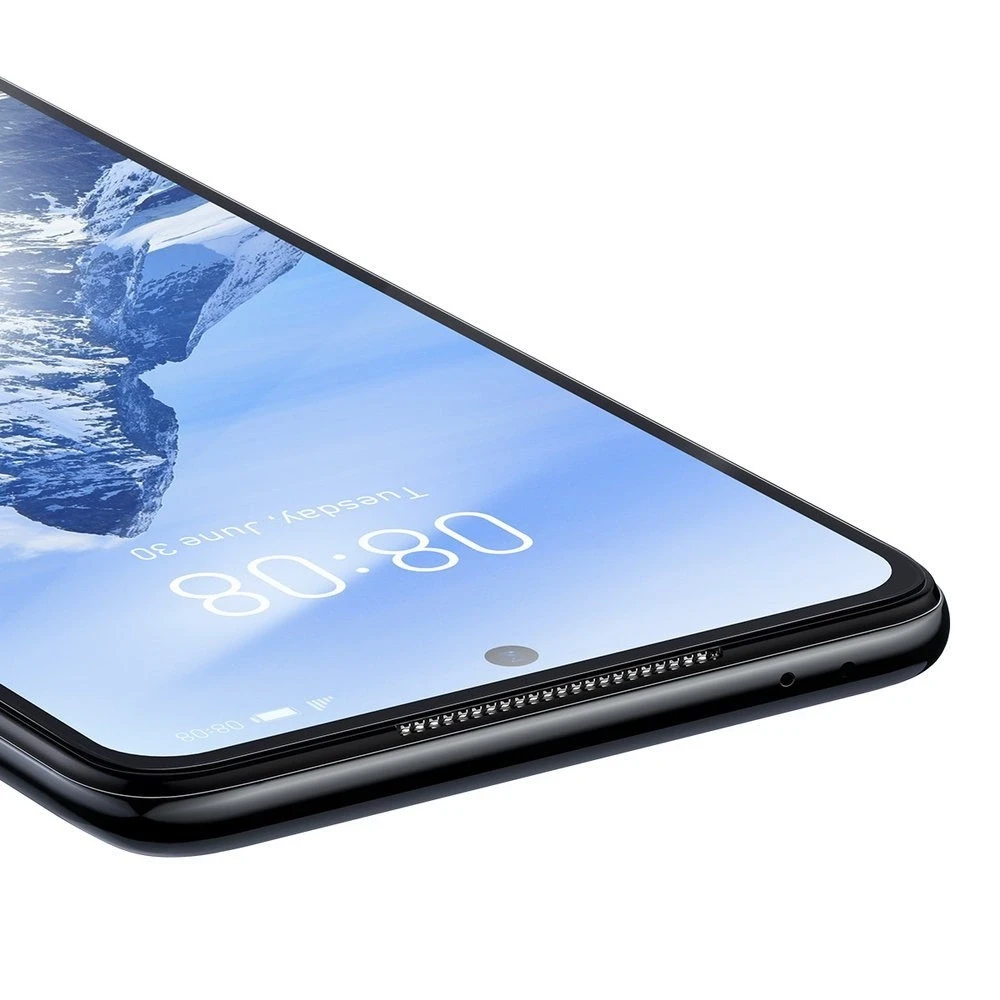 Baseus 2x viso ekrano apsauginė plėvelė 0,15 mm, skirta Xiaomi Redmi K40 / K40 Pro / Poco F3 skaidrus (SGMIK40-02)