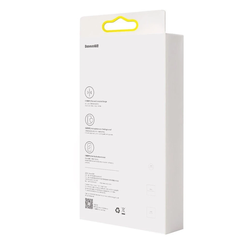 Baseus 2x viso ekrano apsauginė plėvelė 0,15 mm, skirta Xiaomi Redmi K40 / K40 Pro / Poco F3 skaidrus (SGMIK40-02)