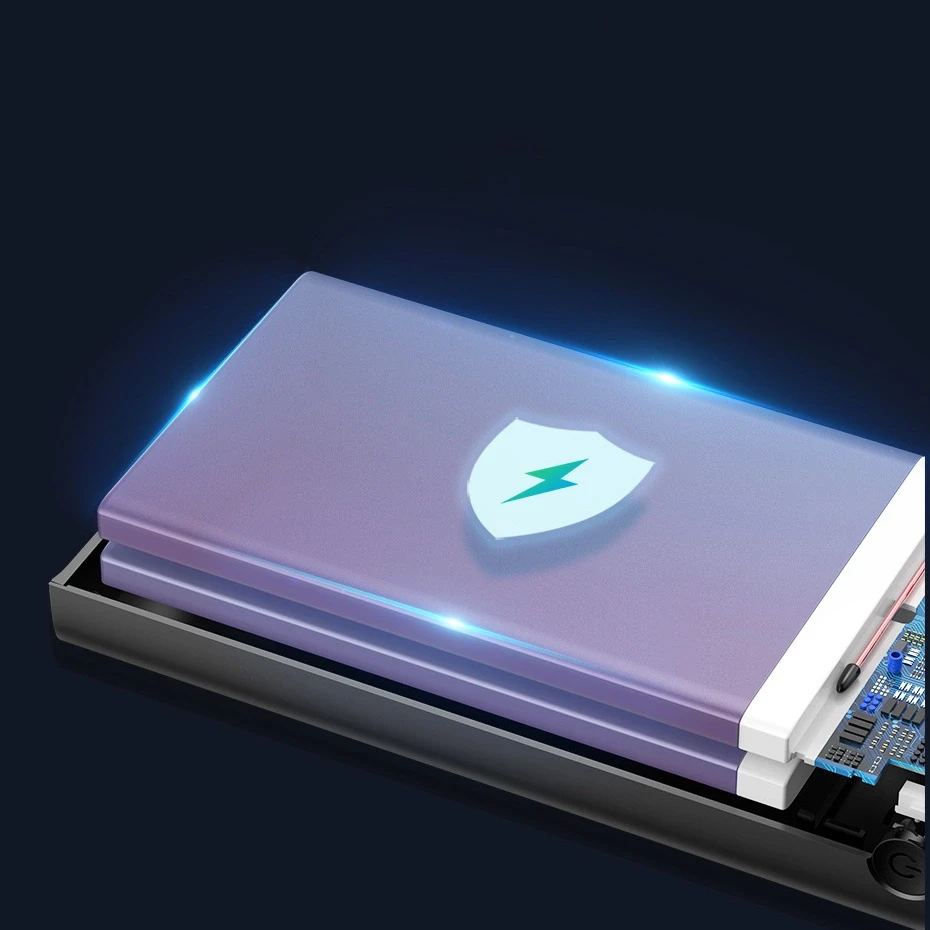 LiPo išorinis akumuliatorius (Powerbank) 20000mAh 22.5W su PD3.0 QC3.0 2xUSB + USB C ADAMAN Metal juodas BASEUS