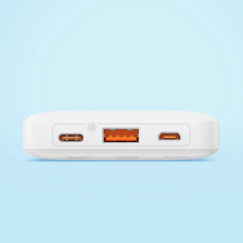 Baseus Airpow 10000mAh 20W maitinimo blokas (baltas)