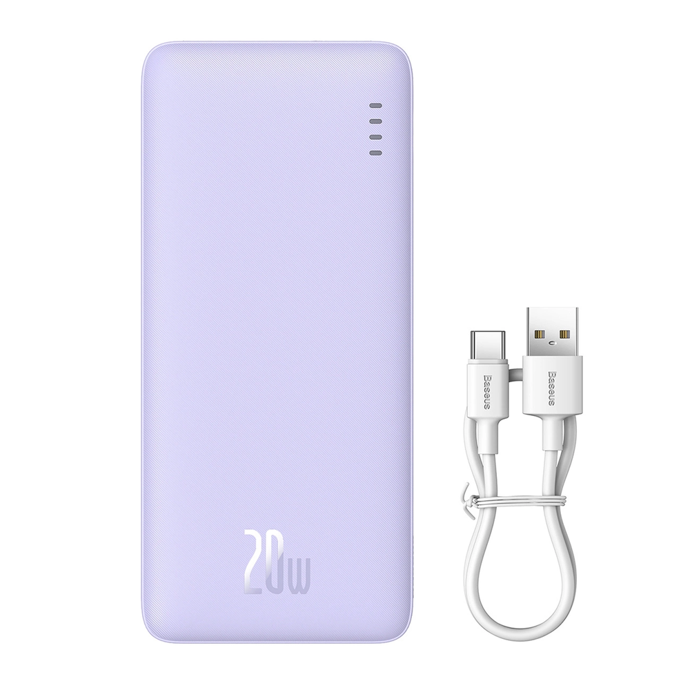 Baseus Airpow 20000mAh 20W maitinimo blokas (violetinė)