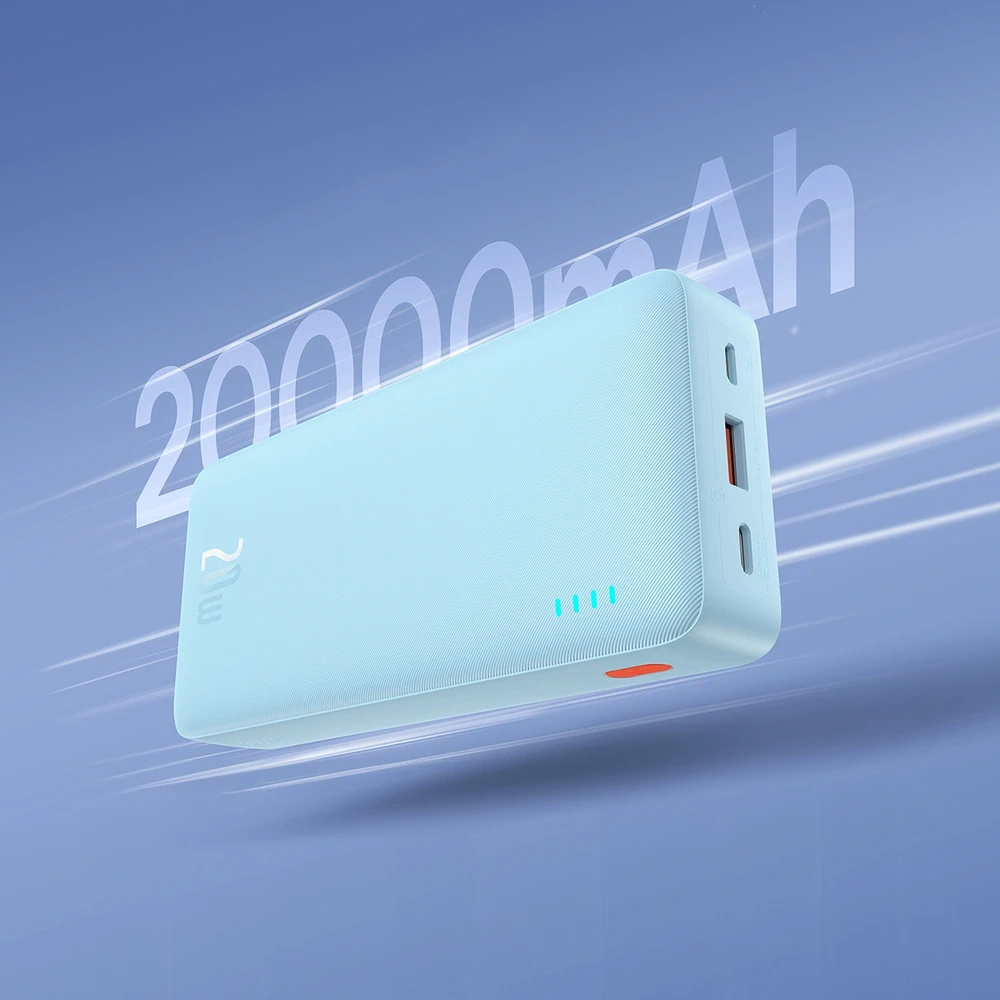 Baseus Airpow 20000mAh 20W maitinimo blokas (mėlynas)
