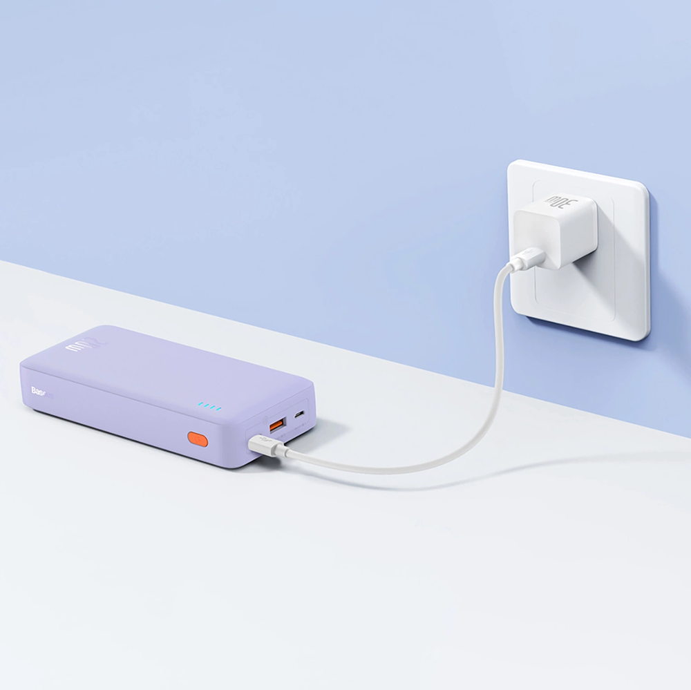 Baseus Airpow 20000mAh 20W maitinimo blokas (violetinė)