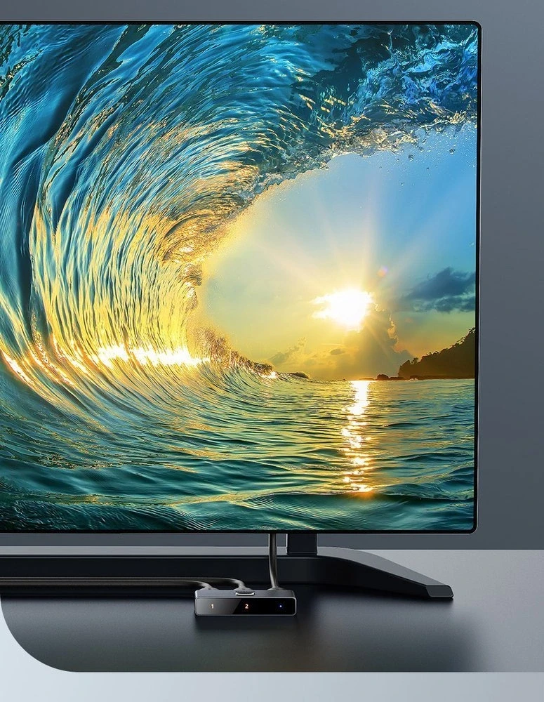Baseus HDMI 4K dvikryptis perjungėjas (1->2 / 2->1)