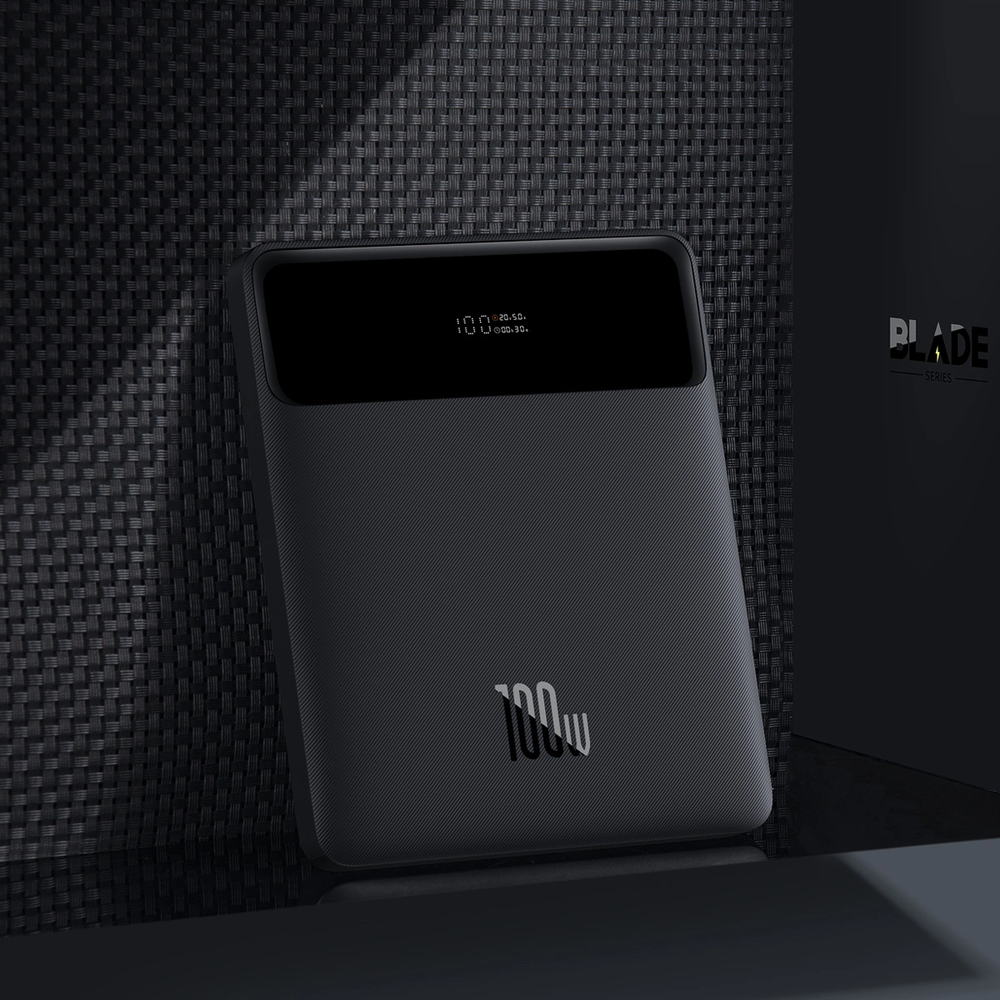 Powerbank Baseus Blade 20000mAh 100W (juoda)