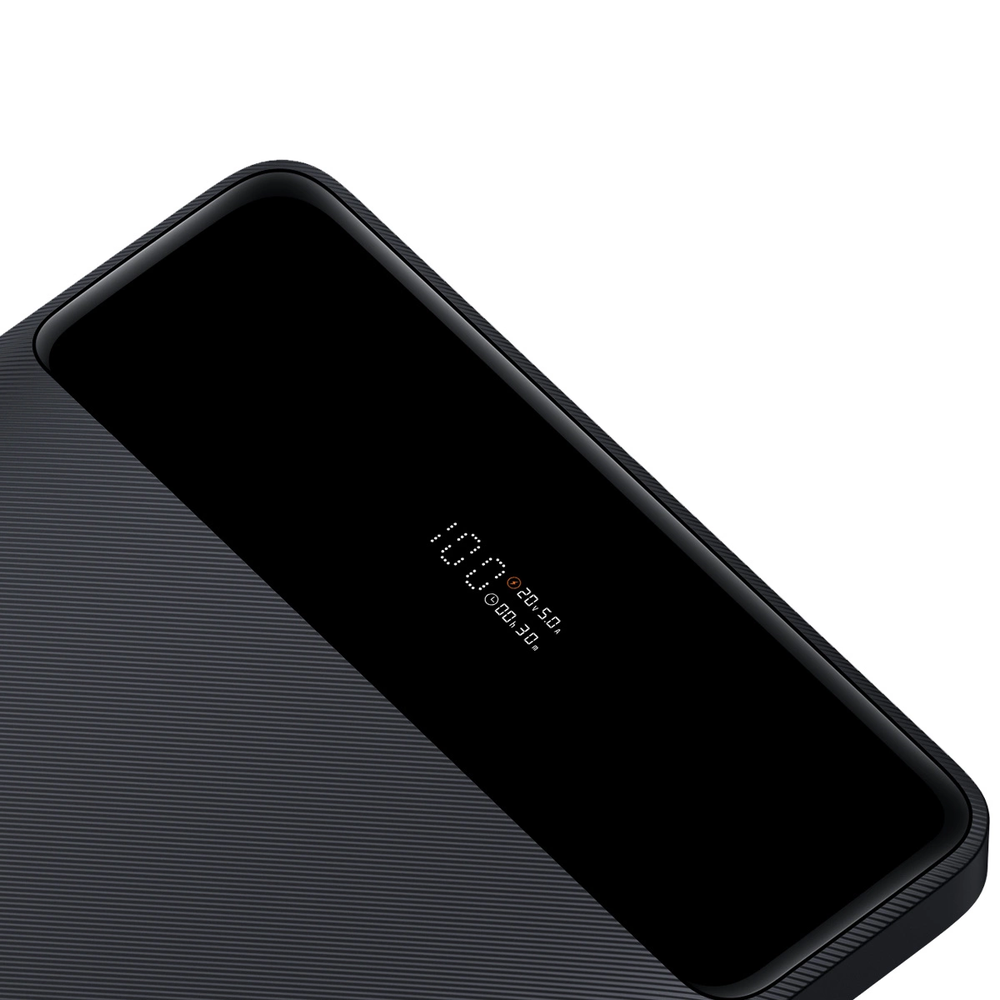 Powerbank Baseus Blade 20000mAh 100W (juoda)