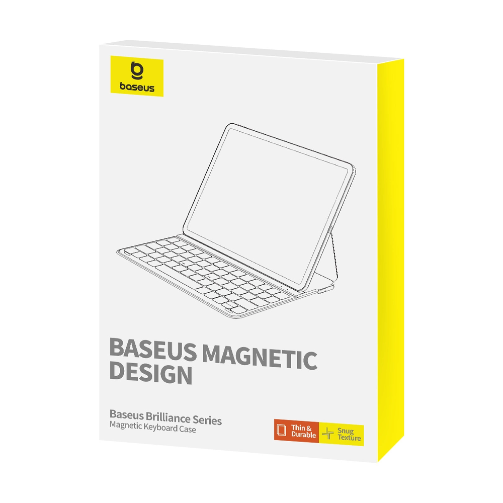 Magnetinis klaviatūros dėklas Baseus Brilliance forPad 10.2" (juodas)