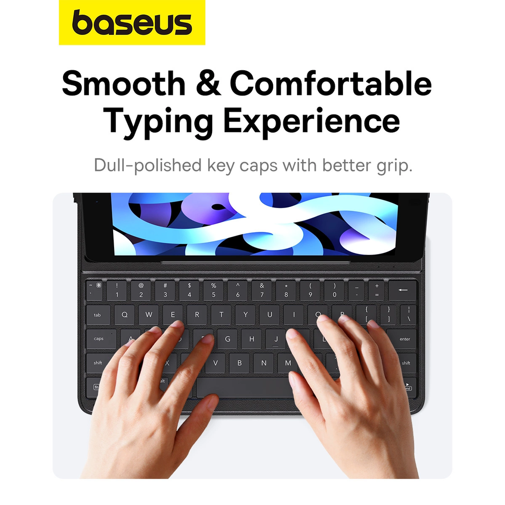 Magnetinis klaviatūros dėklas Baseus Brilliance forPad 10.2" (juodas)