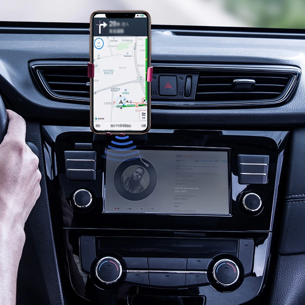Baseus Qiyin AUX automobilinis Bluetooth imtuvas juodas