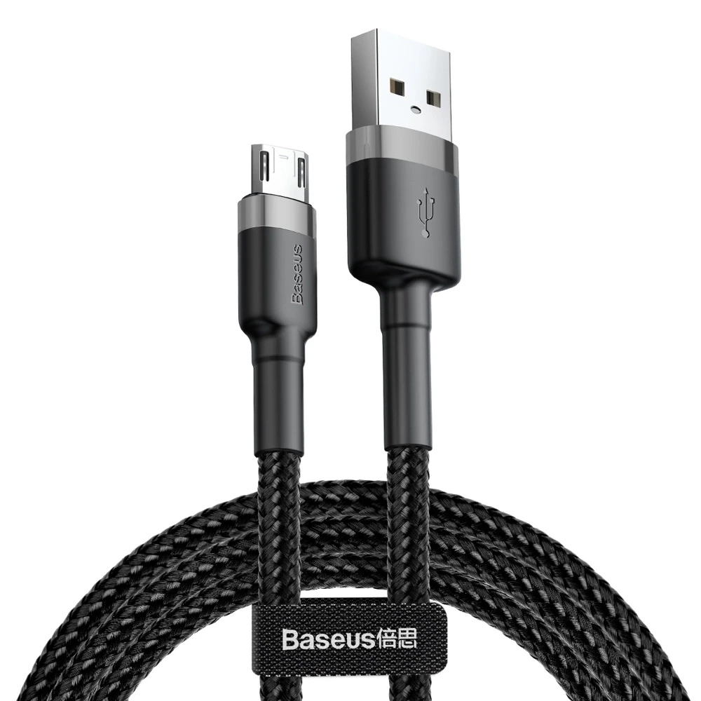Baseus USB micro kab. Cafule CAMKLF-BG1 Juodas
