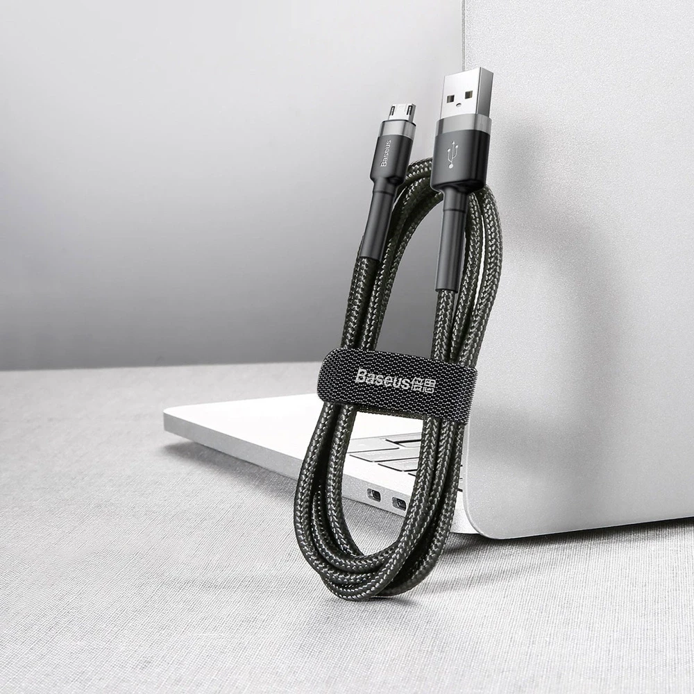 Baseus USB micro kab. Cafule CAMKLF-BG1 Juodas