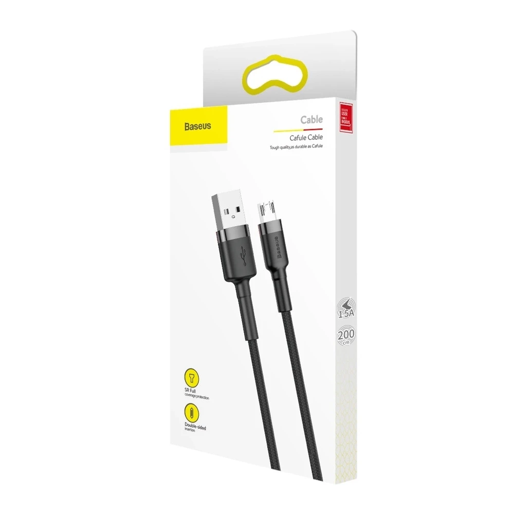 BASEUS CAMKLF-CG1 USB A - microUSB laidas, 2m