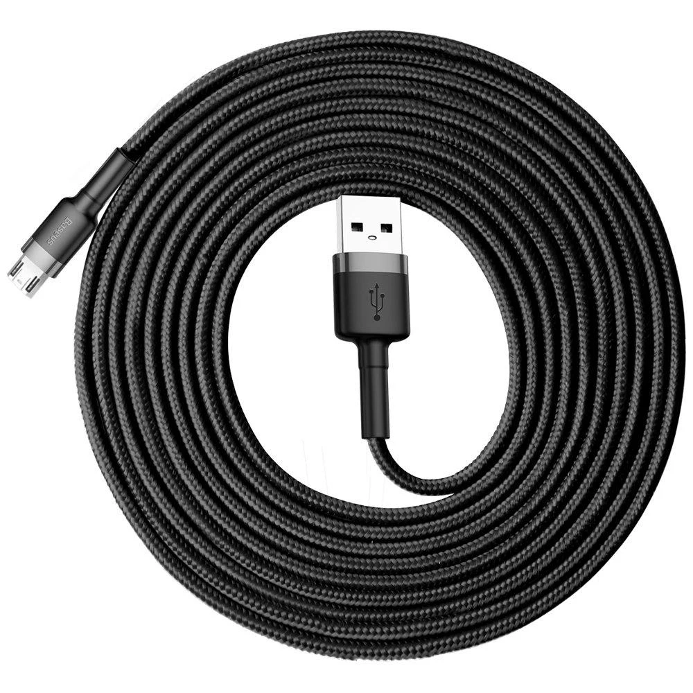 Baseus USB MicroUSB pakrovimo laidas | 2,0A/3m
