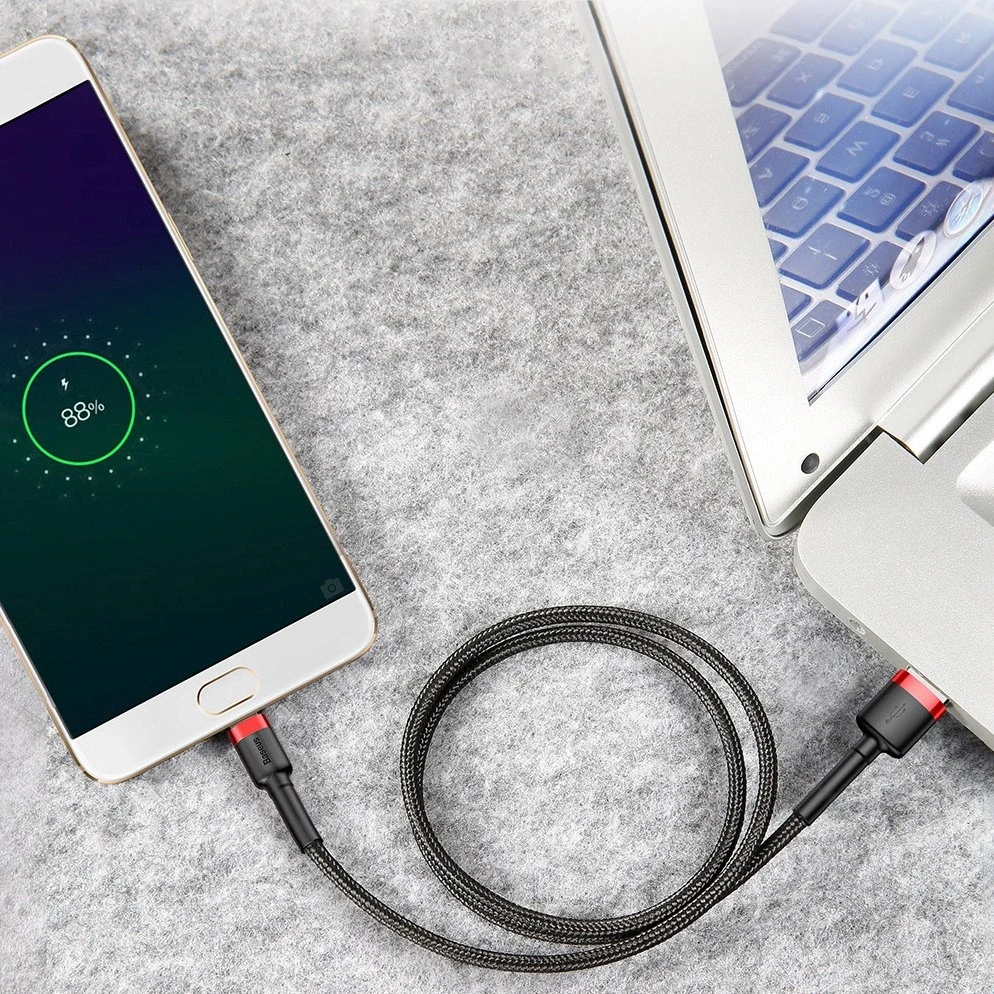 Baseus USB MicroUSB pakrovimo laidas | 2,0A/3m