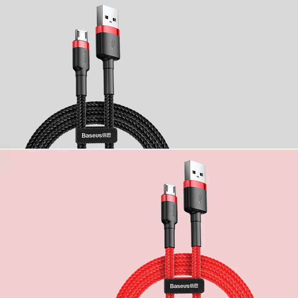Baseus USB MicroUSB pakrovimo laidas | 2,0A/3m