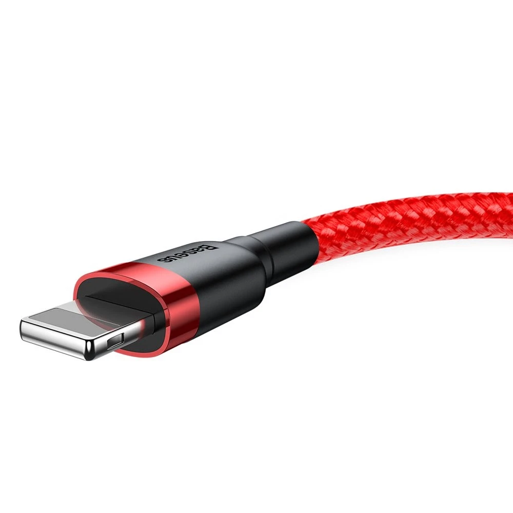 Baseus Cafule kabelis USB - Lightning 2A 3m - Raudonas