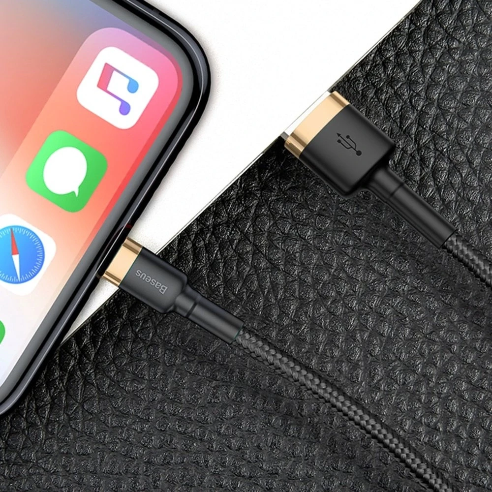 Baseus USB Iphone pakrovimo laidas | 2A/3m
