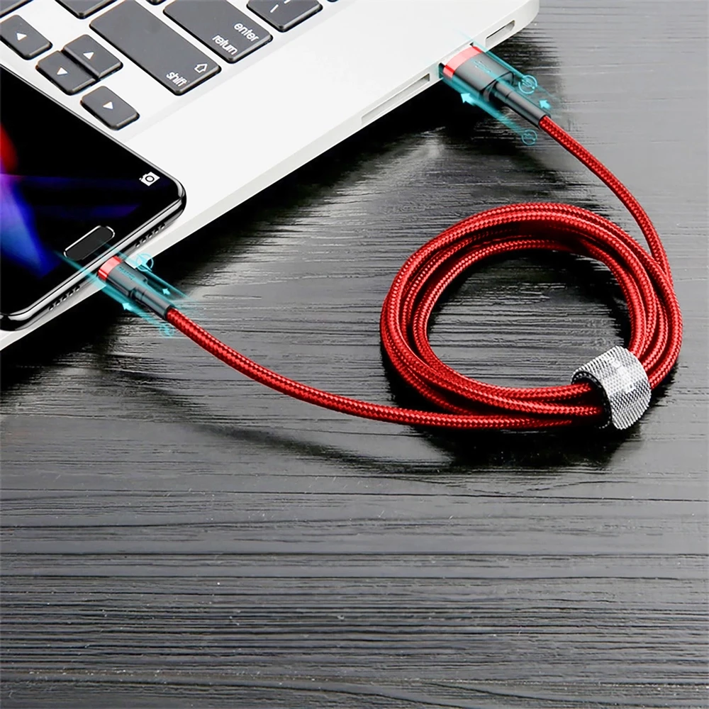 Kabelis Baseus Cafule USB į USB-C 3A 0,5 m