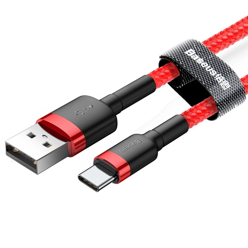 Kabelis Baseus Cafule USB į USB-C 3A 0,5 m