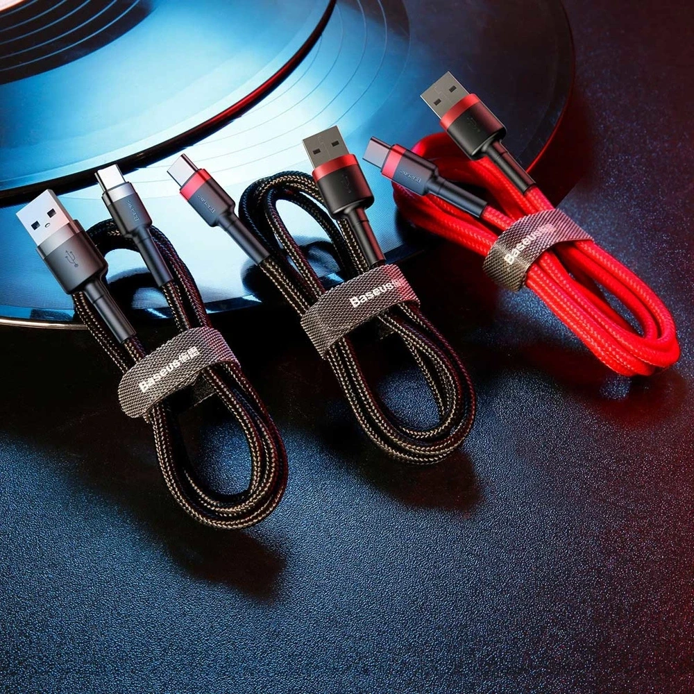 Kabelis Baseus Cafule USB į USB-C 3A 0,5 m