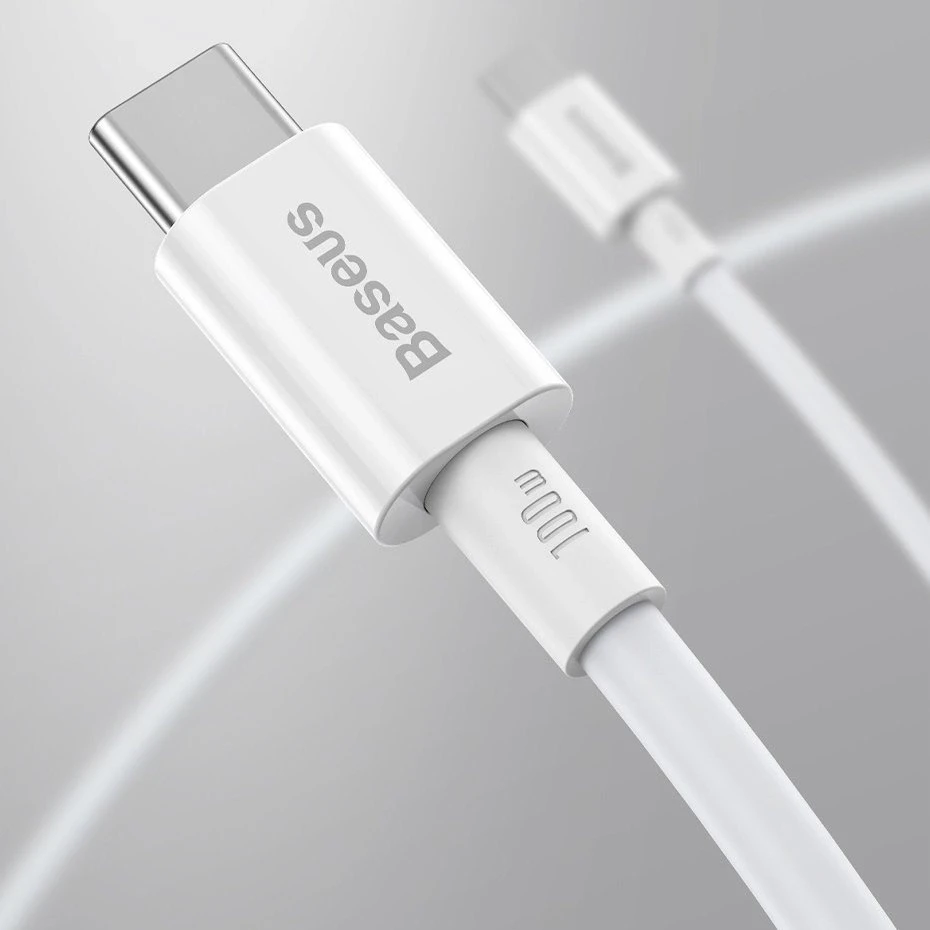 Baseus Superior serijos USB-C - USB-C kabelis 100W 1m juodas