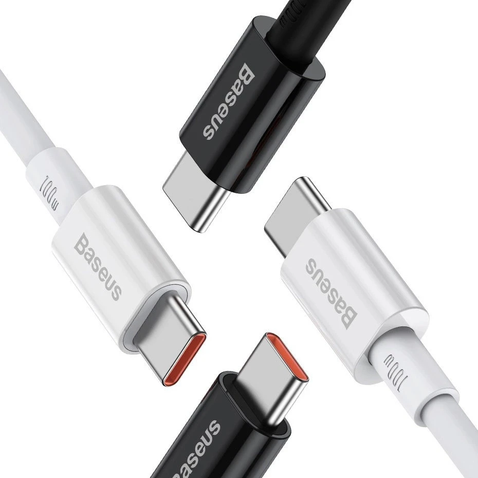 Baseus Superior serijos USB-C - USB-C kabelis 100W 2m juodas