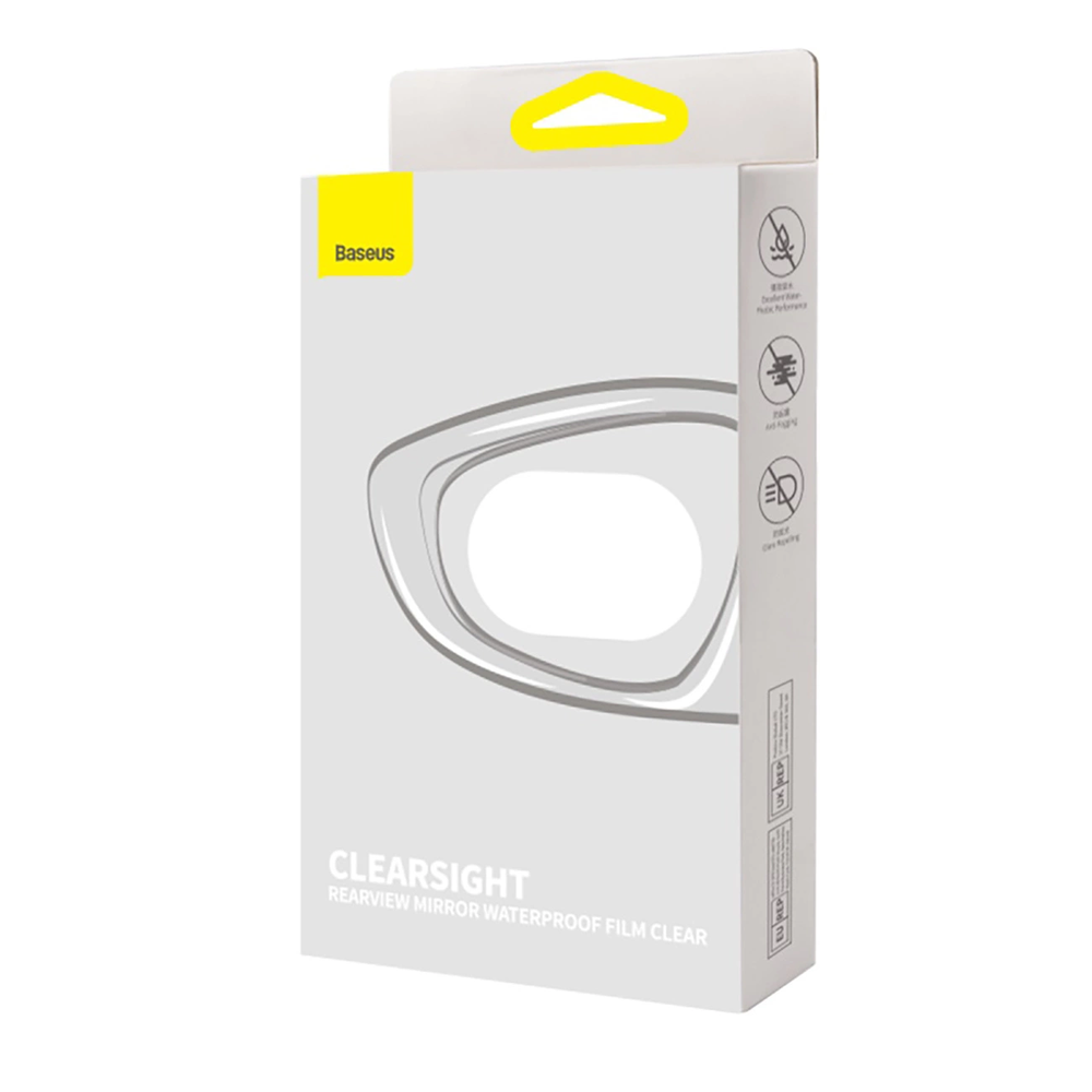 ClearSight galinio vaizdo veidrodis, vandeniui atspari plėvelė, skaidri, Baseus pakuotėje 2