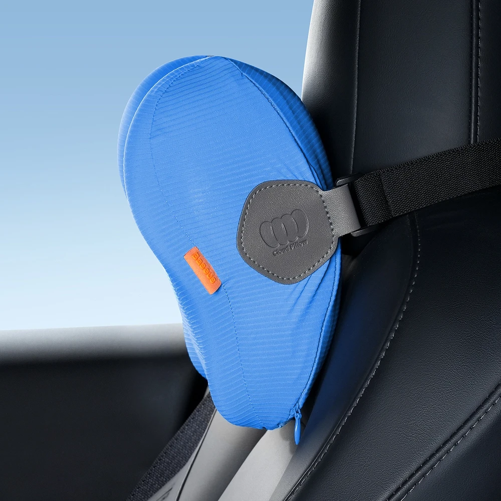 Automobilio aušinimo galvos atrama Clu Baseus ComfortRide serijos automobilis (mėlynas)