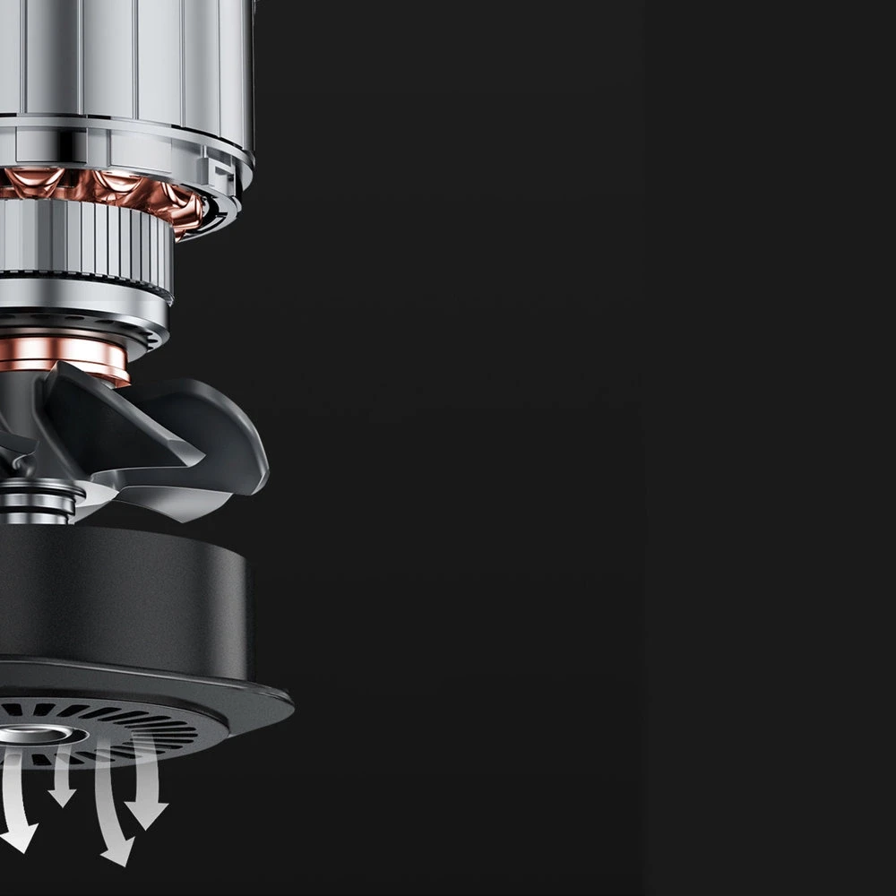 Automobilinis oro kompresorius Baseus Super Mini Inflator Pump CRCQ000001