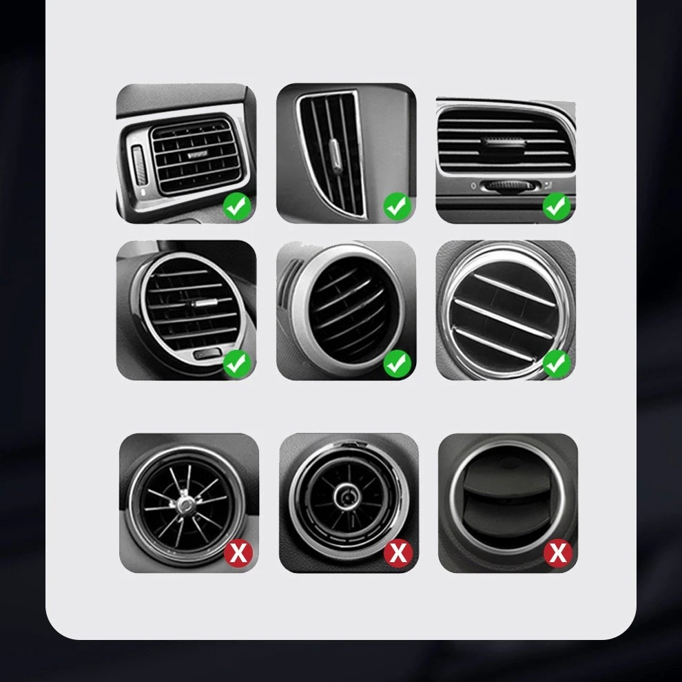 Automobilinis telefono laikiklis Baseus Cube Gravity - Juodas