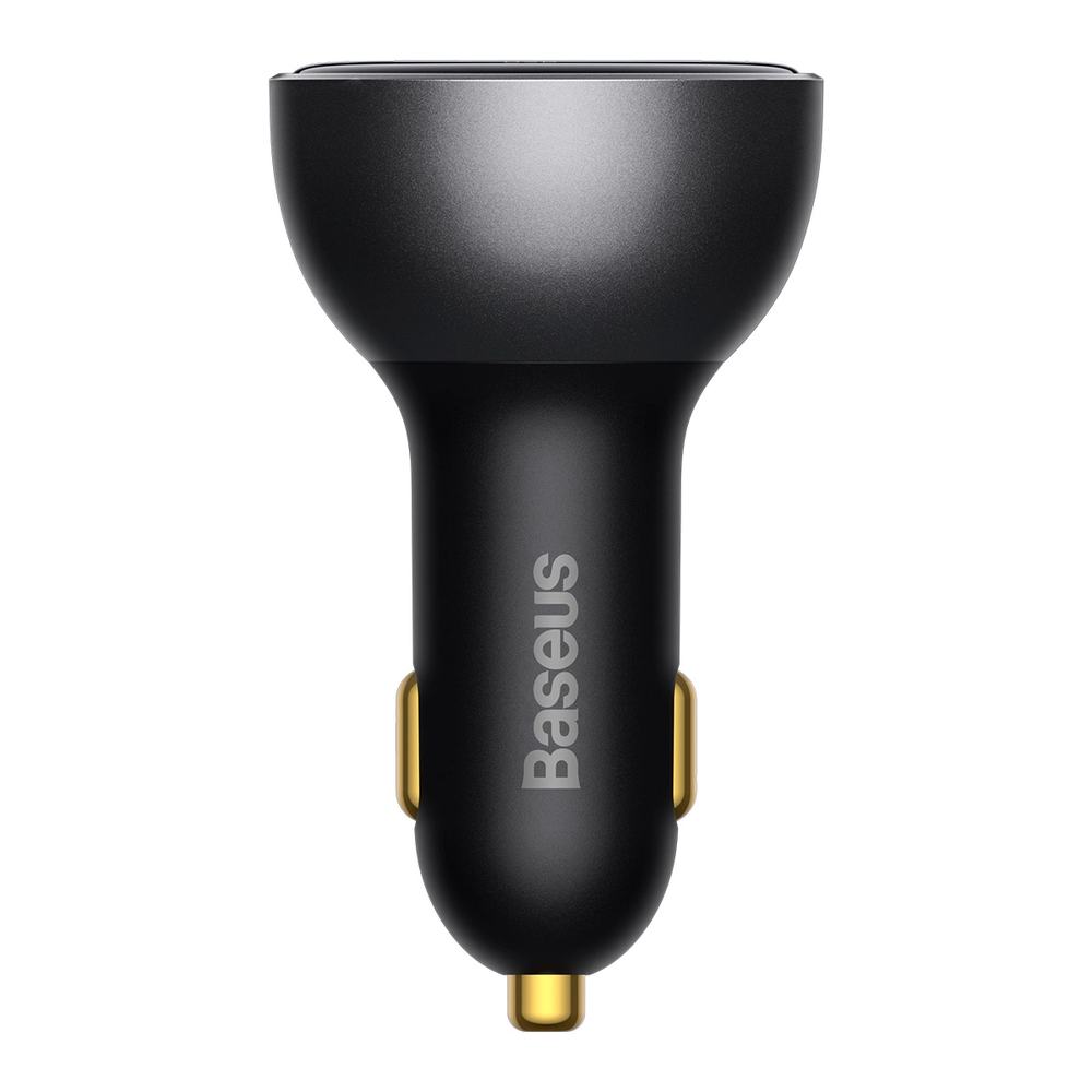 Automobilinis įkroviklis Baseus Superme USB USB-C 140W - juodas