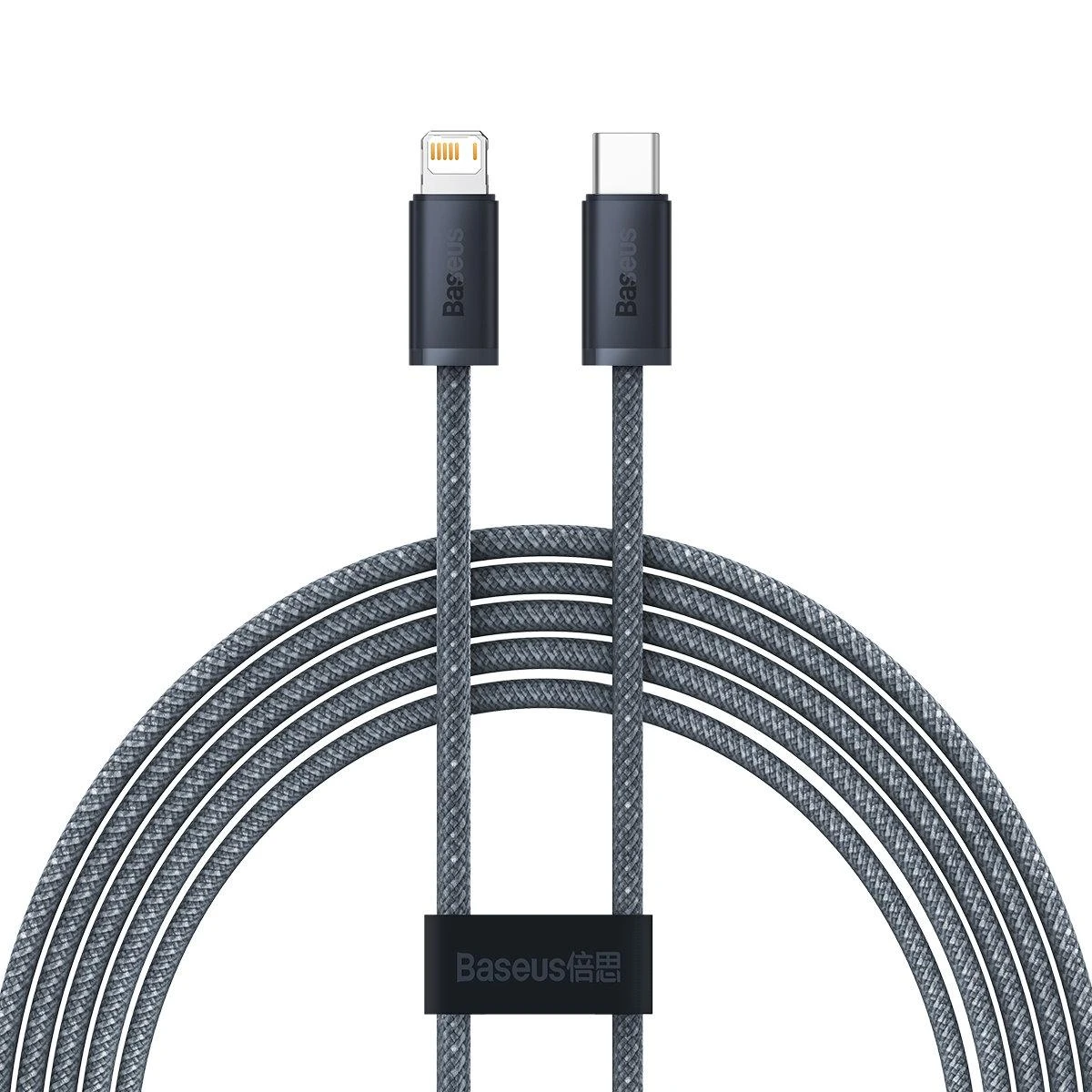 Baseus Dynamic Series USB-C - Lightning kabelis 20W 2m - Pilkas