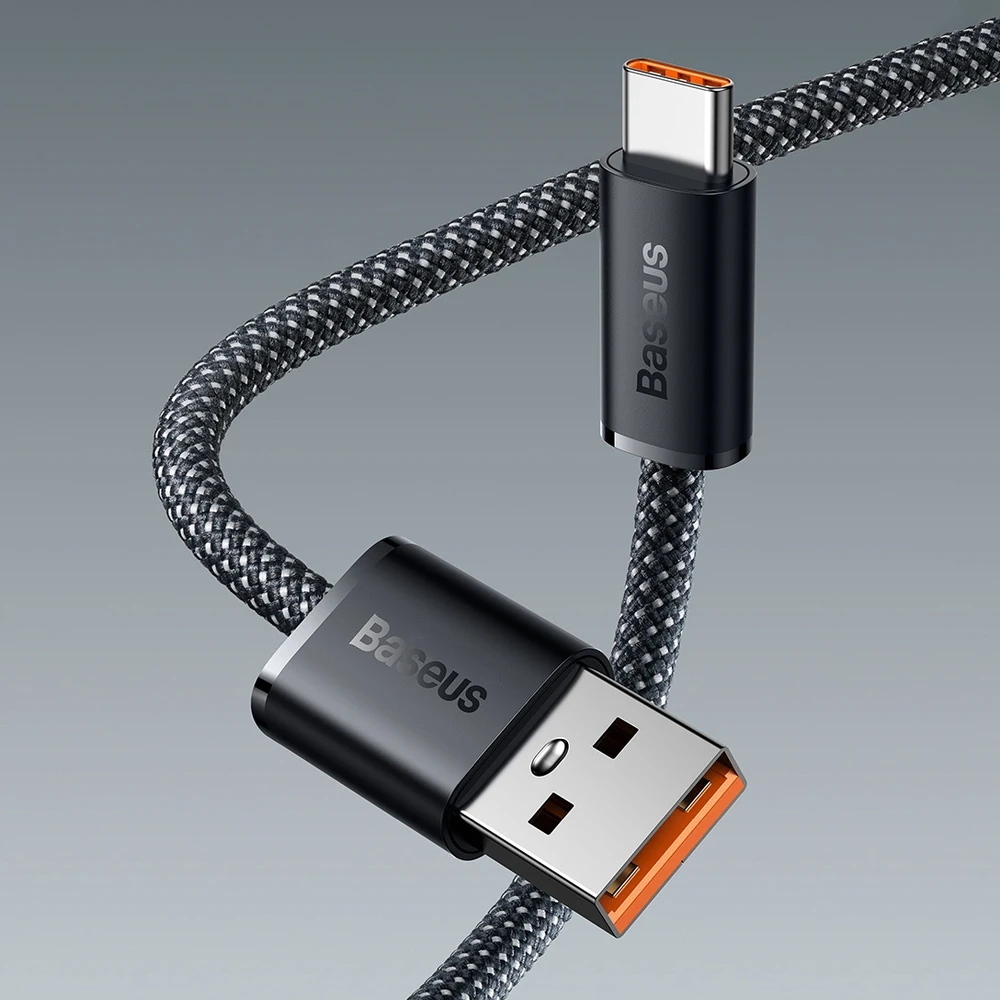 Baseus Dynamic Series USB – USB-C kabelis 100W 2m - Baltas