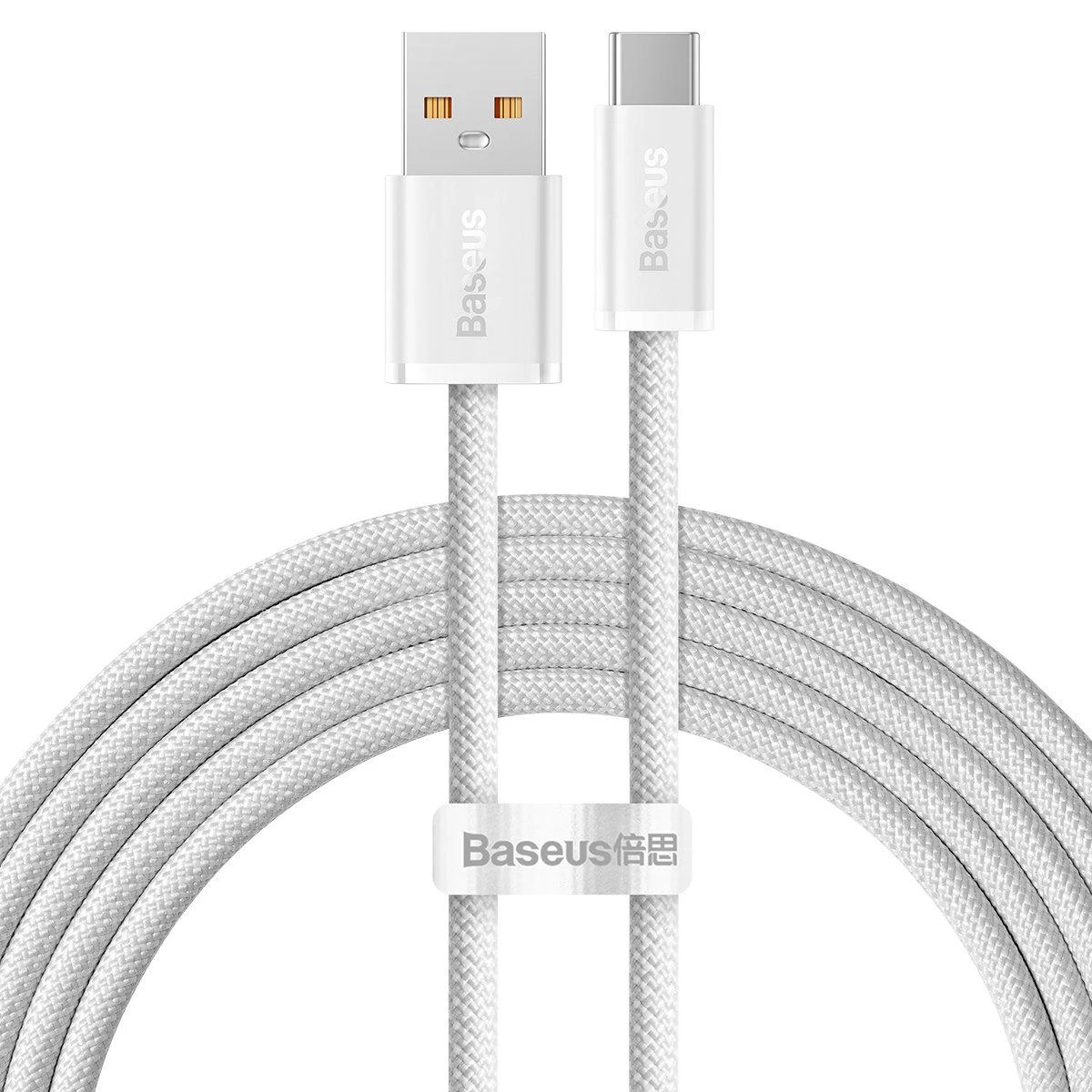 Baseus Dynamic Series USB – USB-C kabelis 100W 2m - Baltas