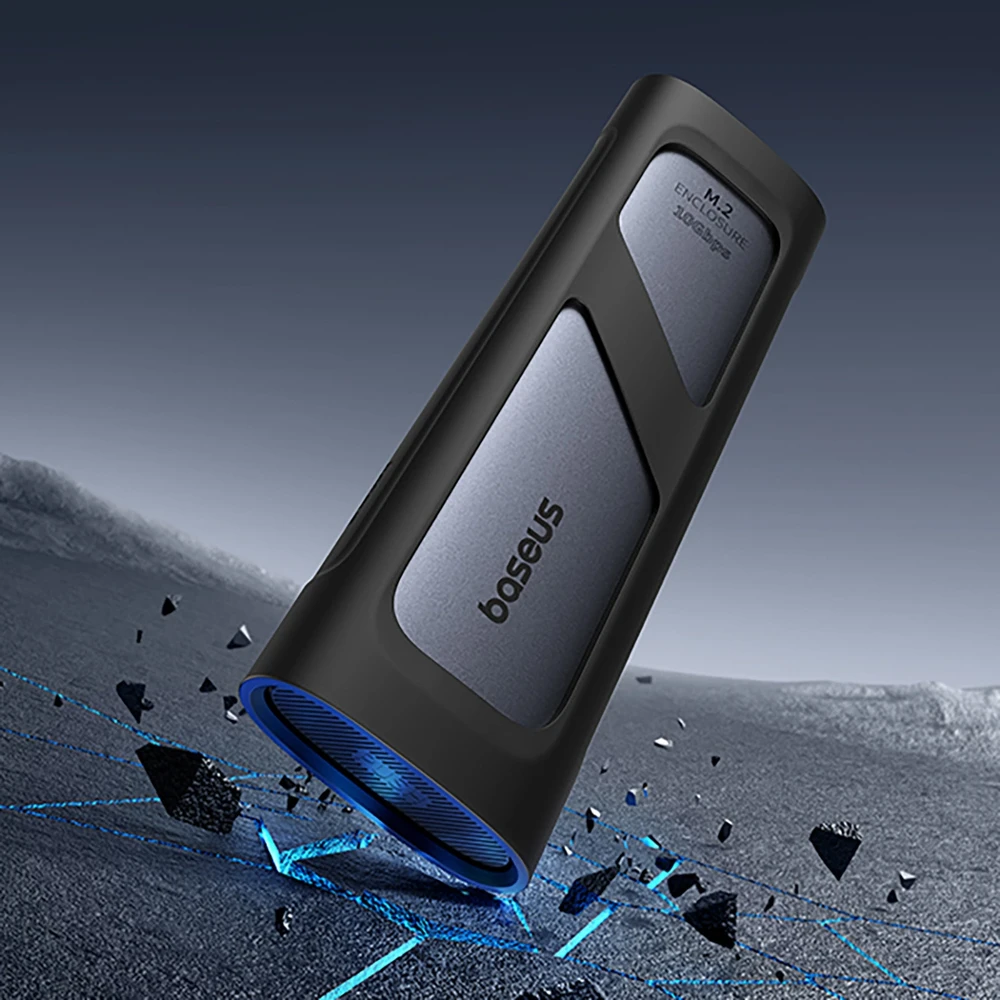 SSD korpusas Baseus FlyJoy (pilkas)