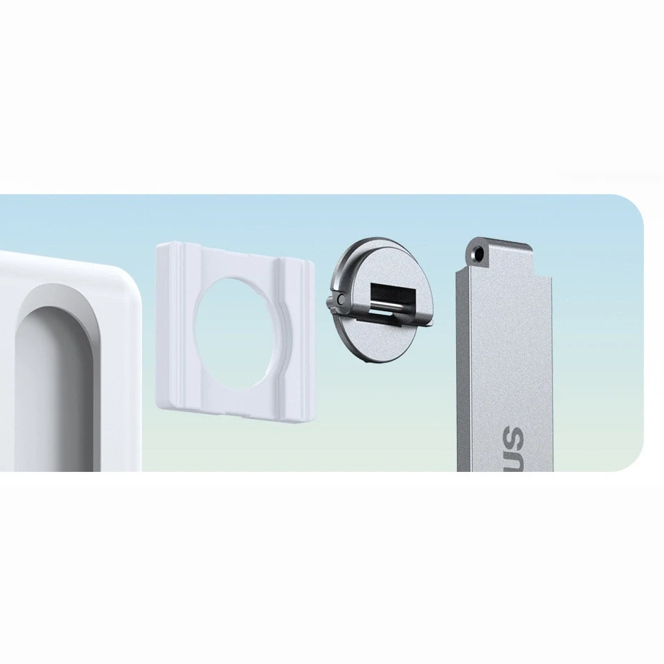 Baseus Susicsukható MagSafe stovvány iPhone-hoz (balta)