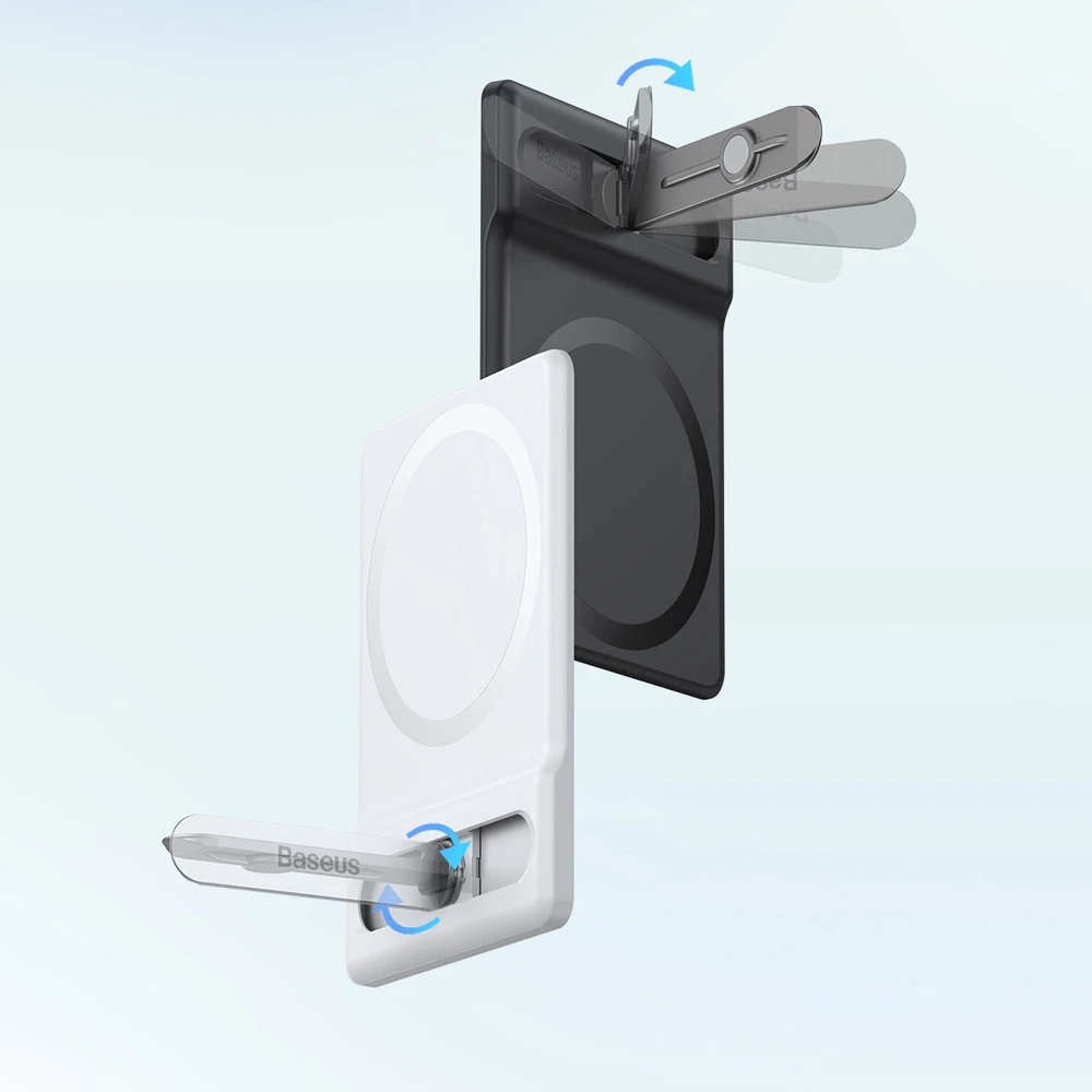 Baseus Susicsukható MagSafe stovvány iPhone-hoz (balta)