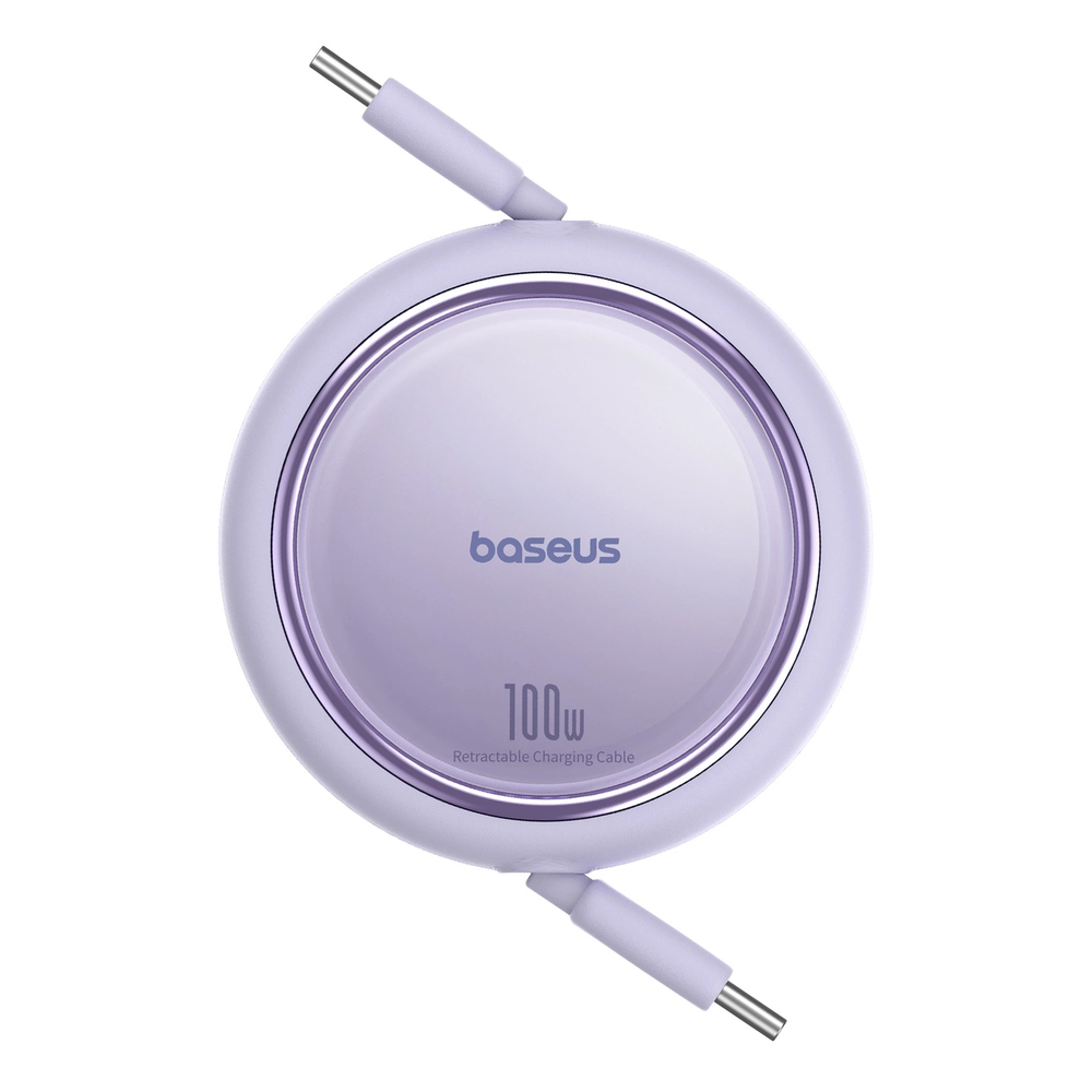 Laidas iš USB-C į USB-C Baseus Free2Draw, PD, 100 W, 1 m (violetinė)