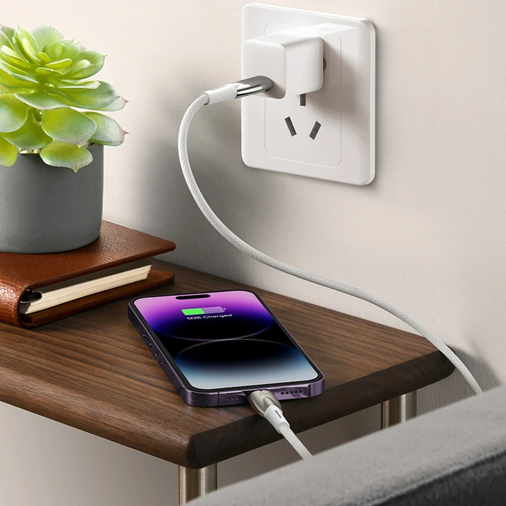 USB laidas, skirtas USB-C Baseus Glimmer serijai, 100 W, 1 m (juodas)