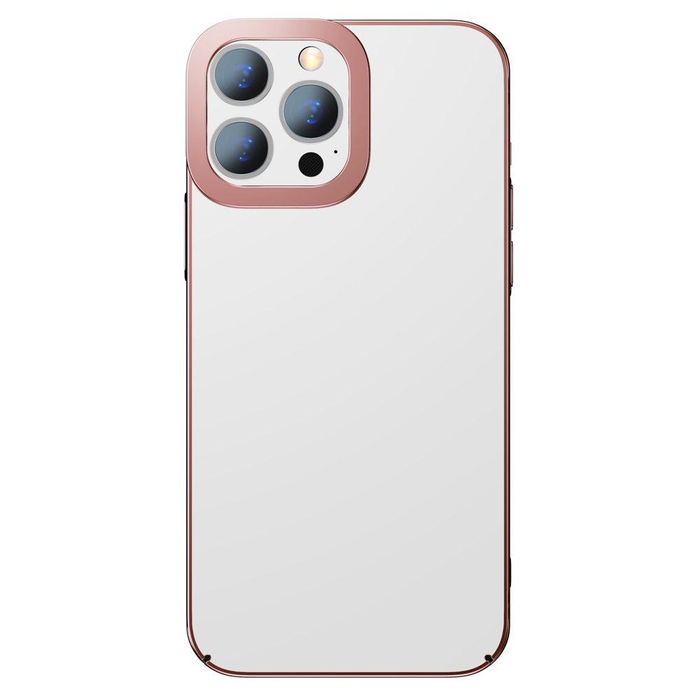 Dėklas „Baseus Baseus Glitter Case“ skaidrus dangtelis, skirtas iPhone 13 Pro rožinis (ARMC001004)