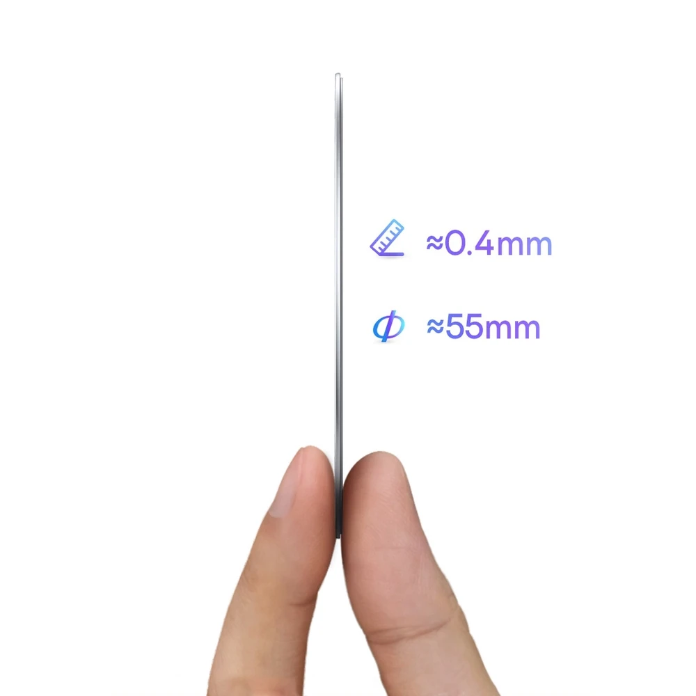Baseus Halo magnetinis žiedas telefonams, MagSafe (sidabrinis)