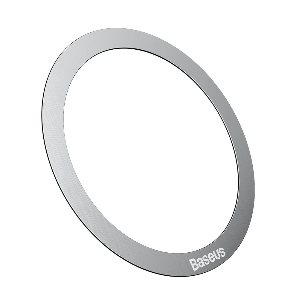 Baseus Halo magnetinis žiedas telefonams, MagSafe (sidabrinis)