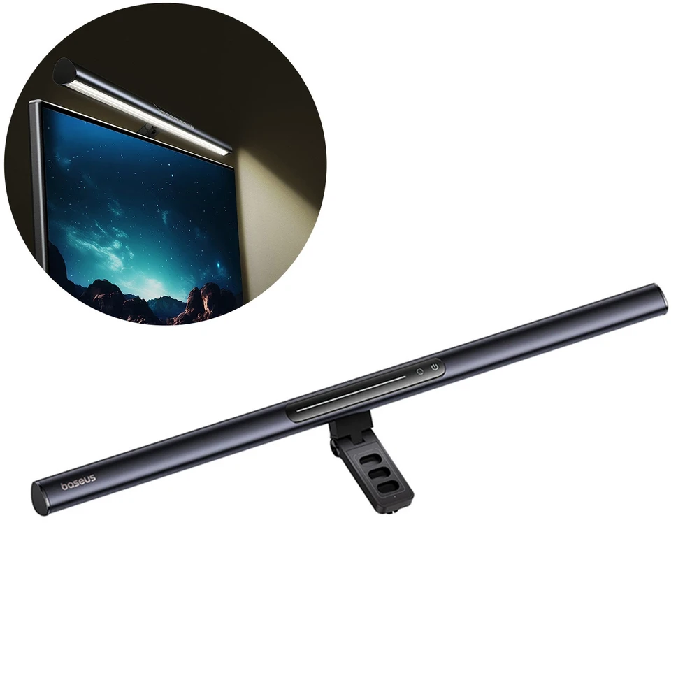 i-Wok 3 lempa Baseus monitoriui (juoda)