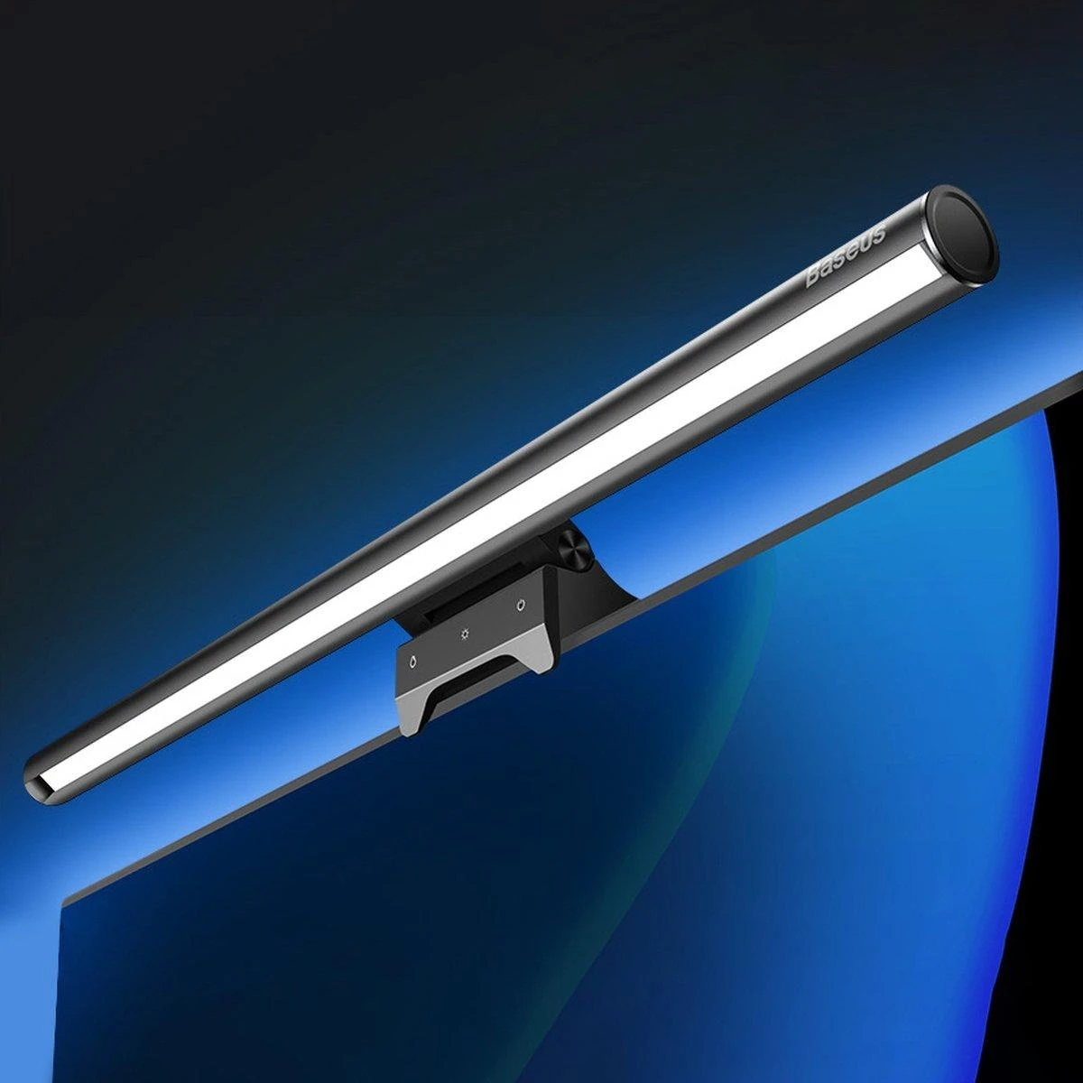 Baseus i-wok2 LED lempa stalinio kompiuterio monitoriaus ekrano apšvietimui, juoda (DGIW000101)