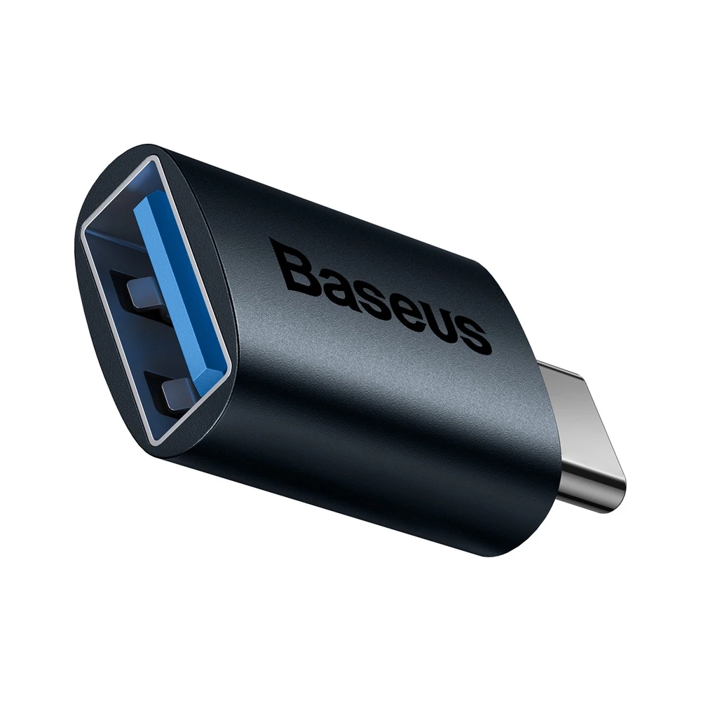 Baseus Ingenuity USB-C – USB-A OTG adapteris - Mėlynas