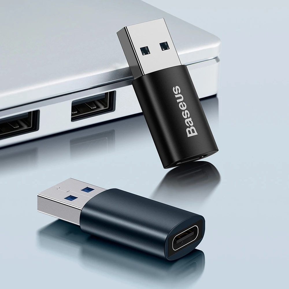 Adapteris USB3.1 A kištukas - USB C lizdas, su OTG funkcija BASEUS