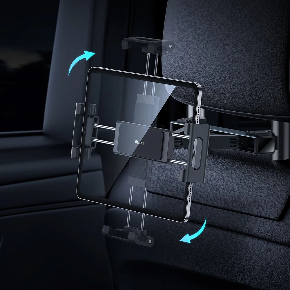Baseus JoyRide Pro galinės sėdynės laikiklis planšetiniam automobiliui (juodas)